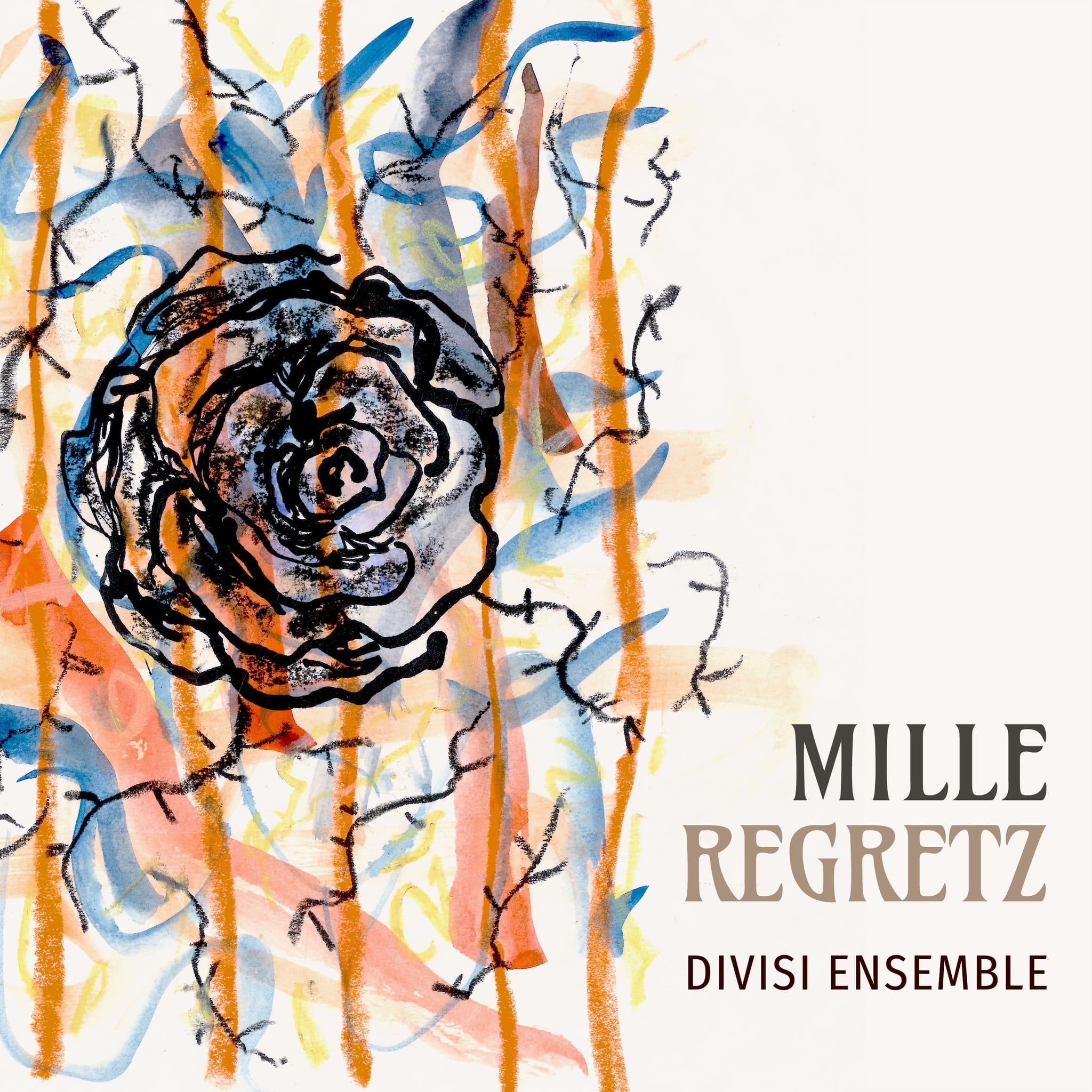 Mille Regretz, cover art for Divisi Ensemble